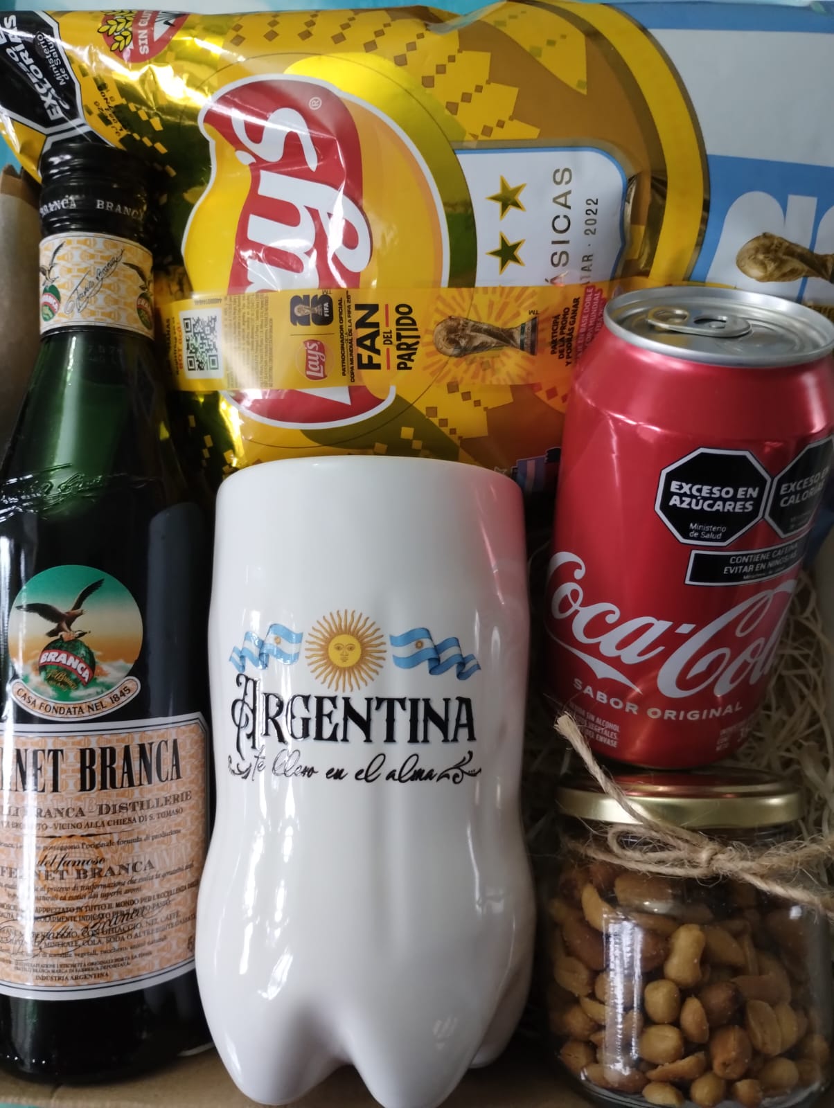 Box de regalo, con aperitivo