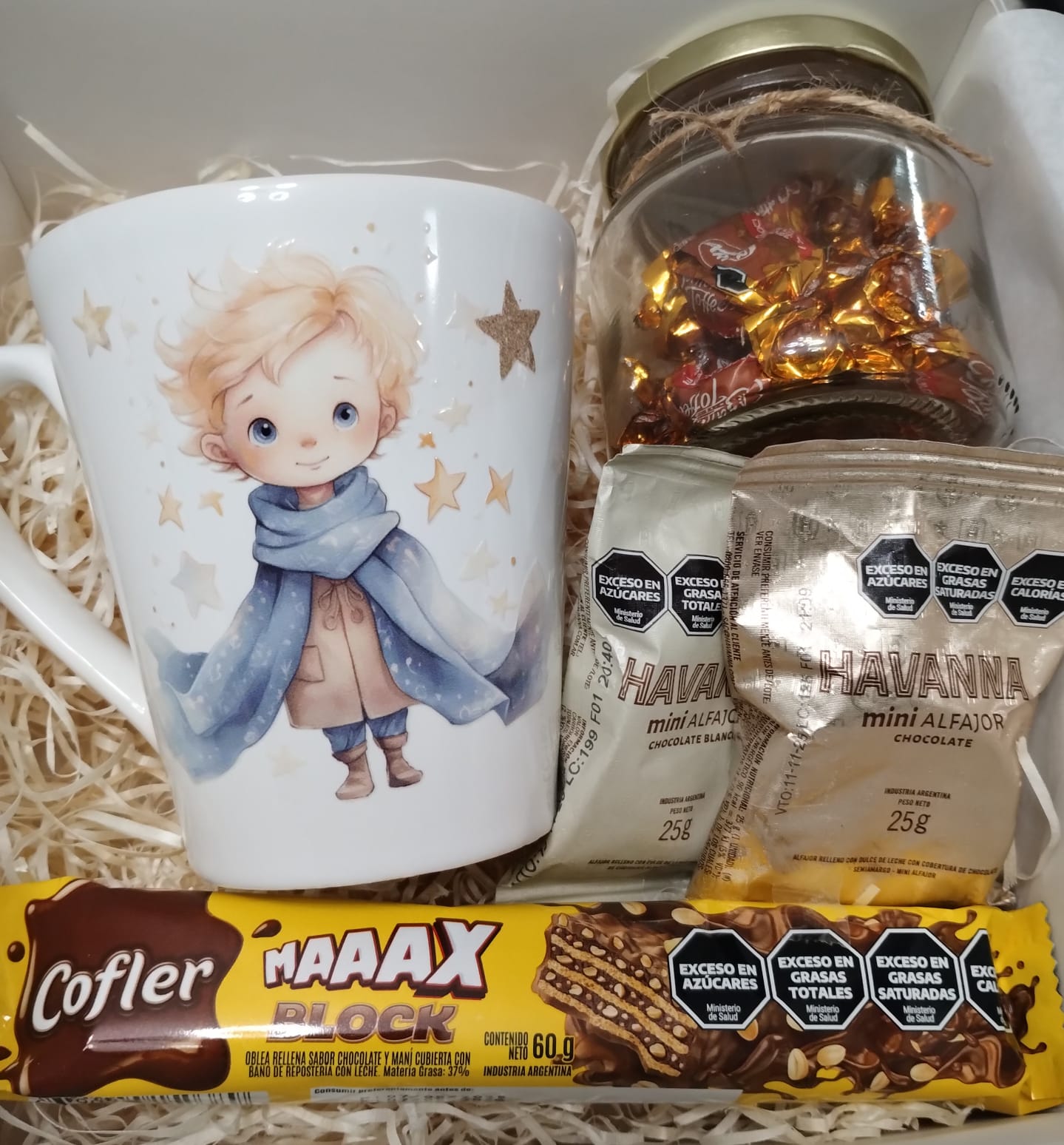 Boxes de regalo infantiles, con golosinas